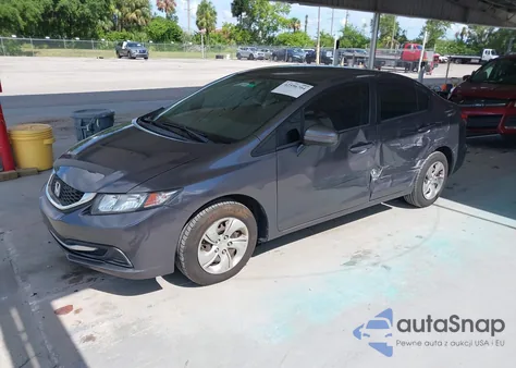 2015 Honda Civic Lx from USA, damaged, VIN 19XFB2F57FE105783